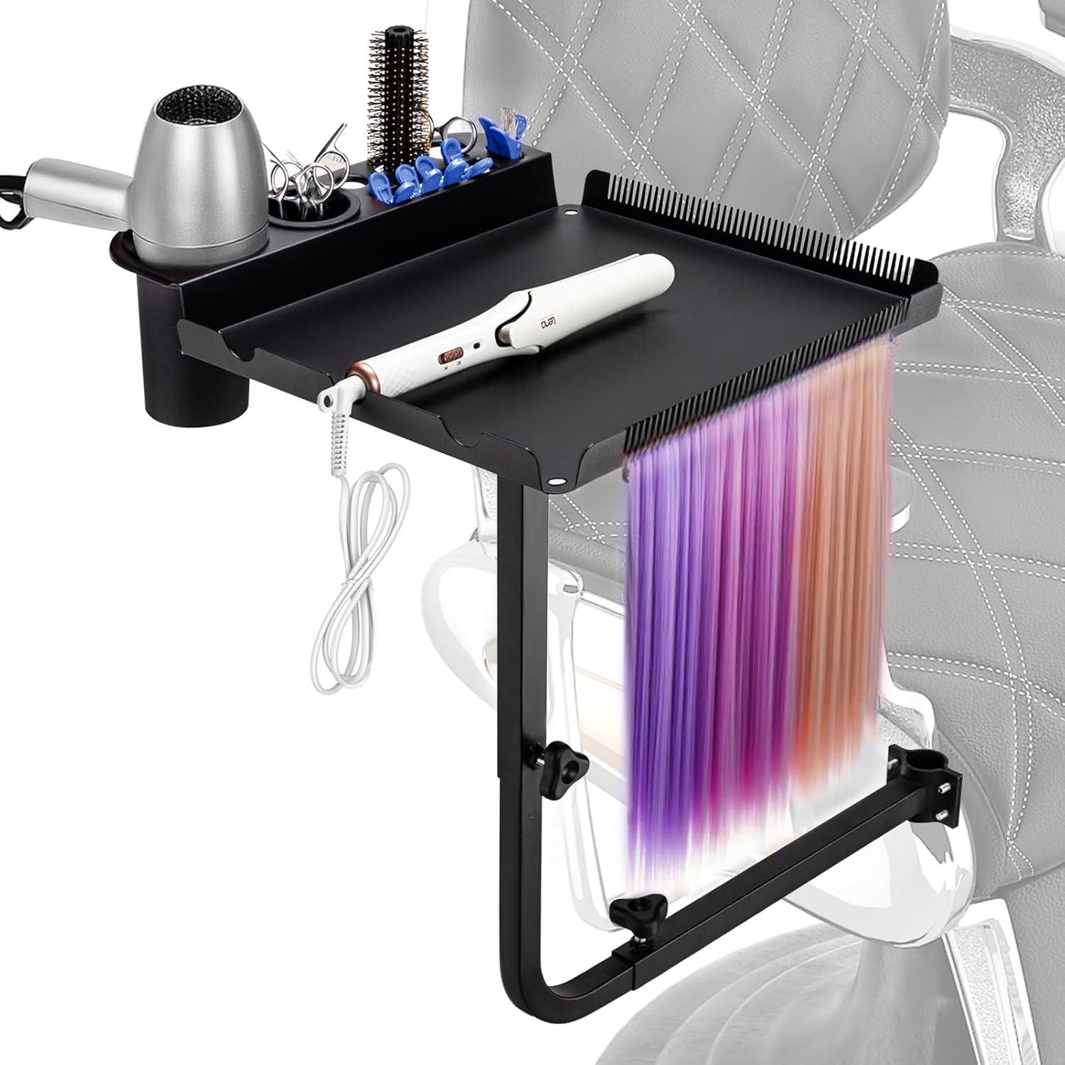 Bandeja Giratoria Ajustable Noverlife para Silla de Estilista