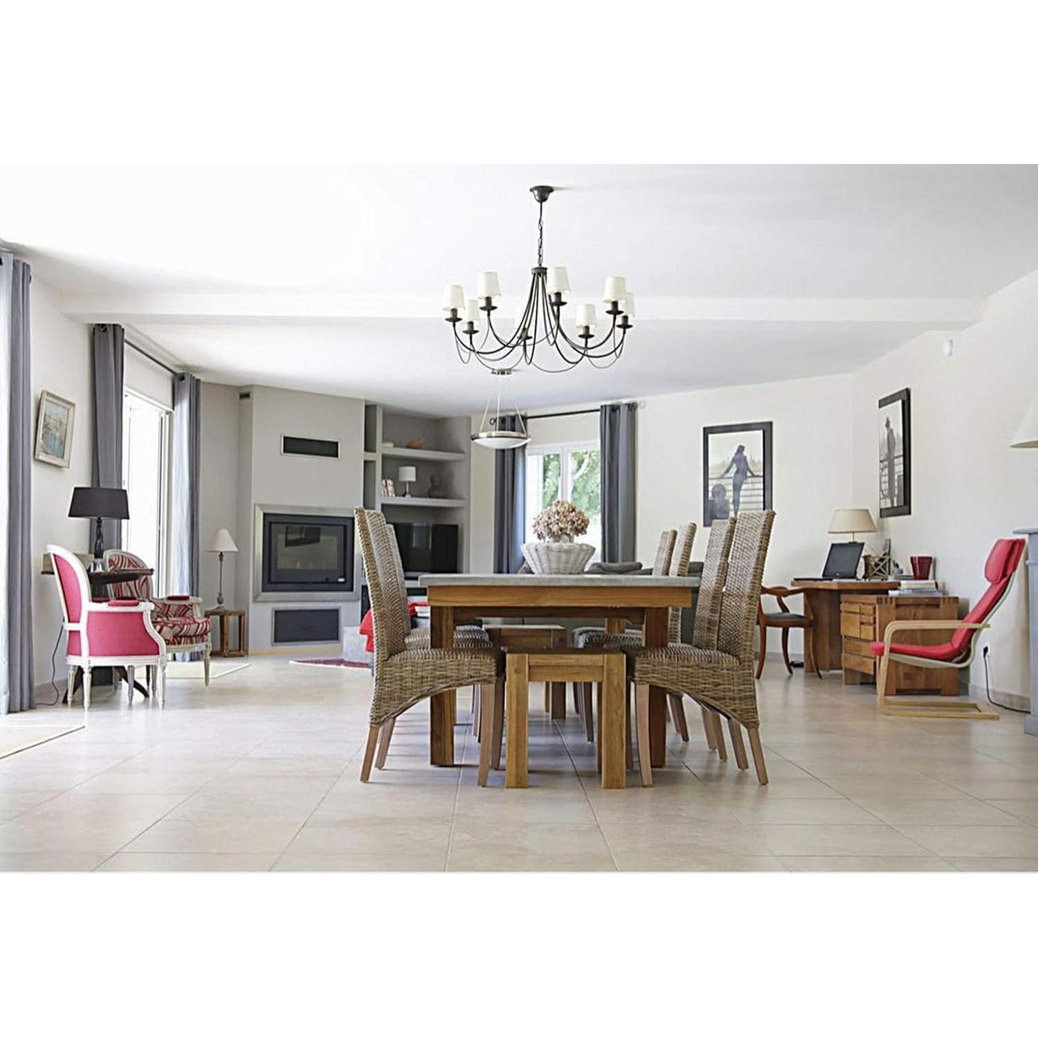 16 Protectores de Piso para Patas de Sillas TEKEFT - Color Blanco