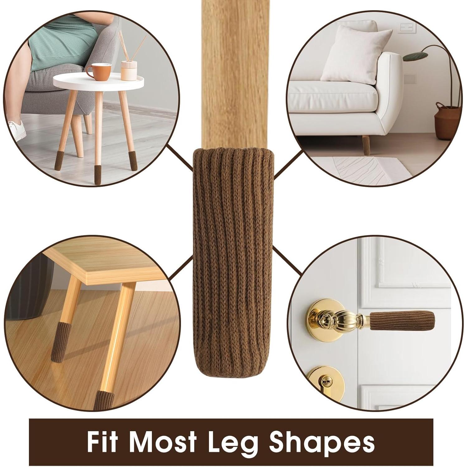 50 Calcetines Protectores para Patas de Sillas Framad - Antideslizantes