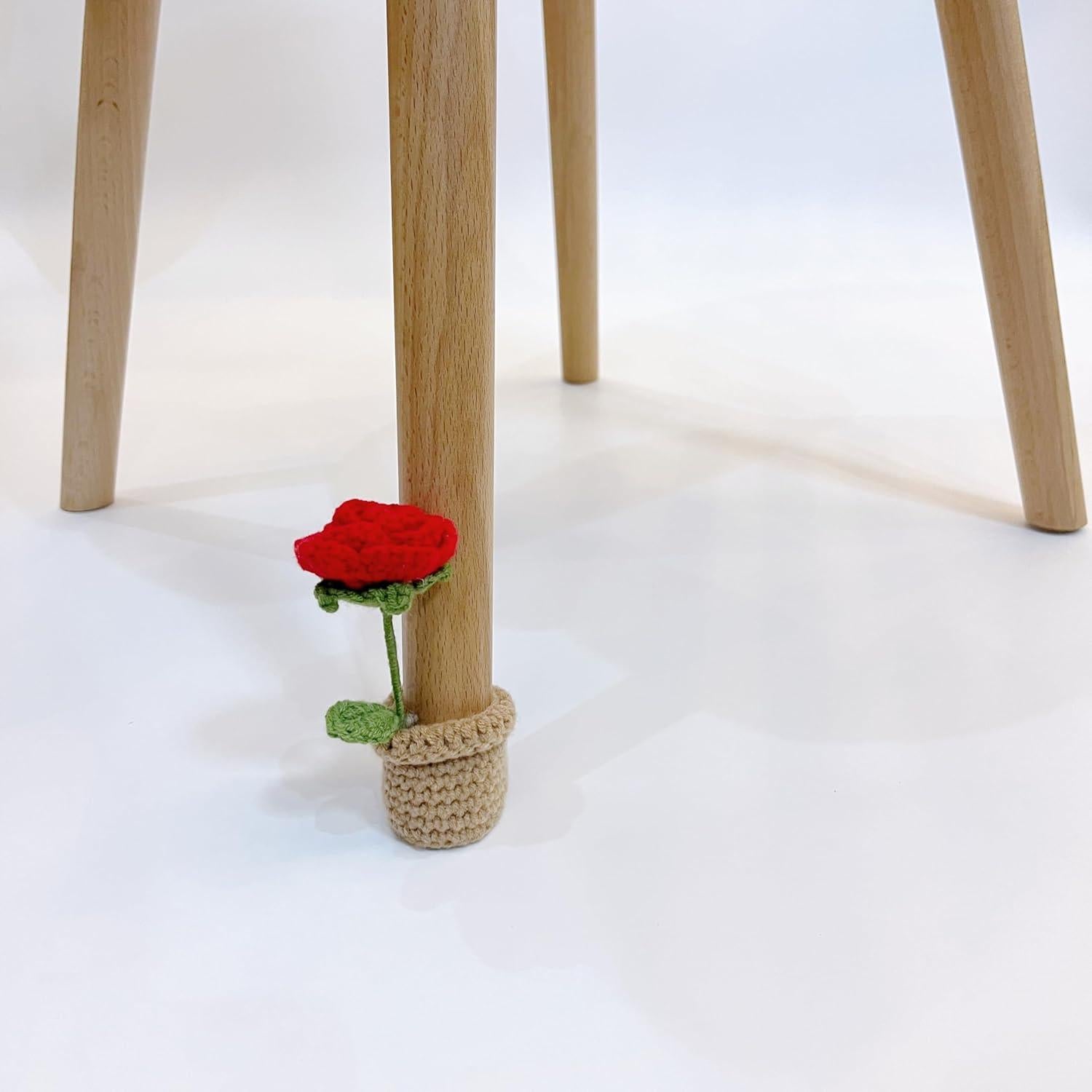 Paquete de 4 calcetines protectores para patas de sillas Stitch-Witch