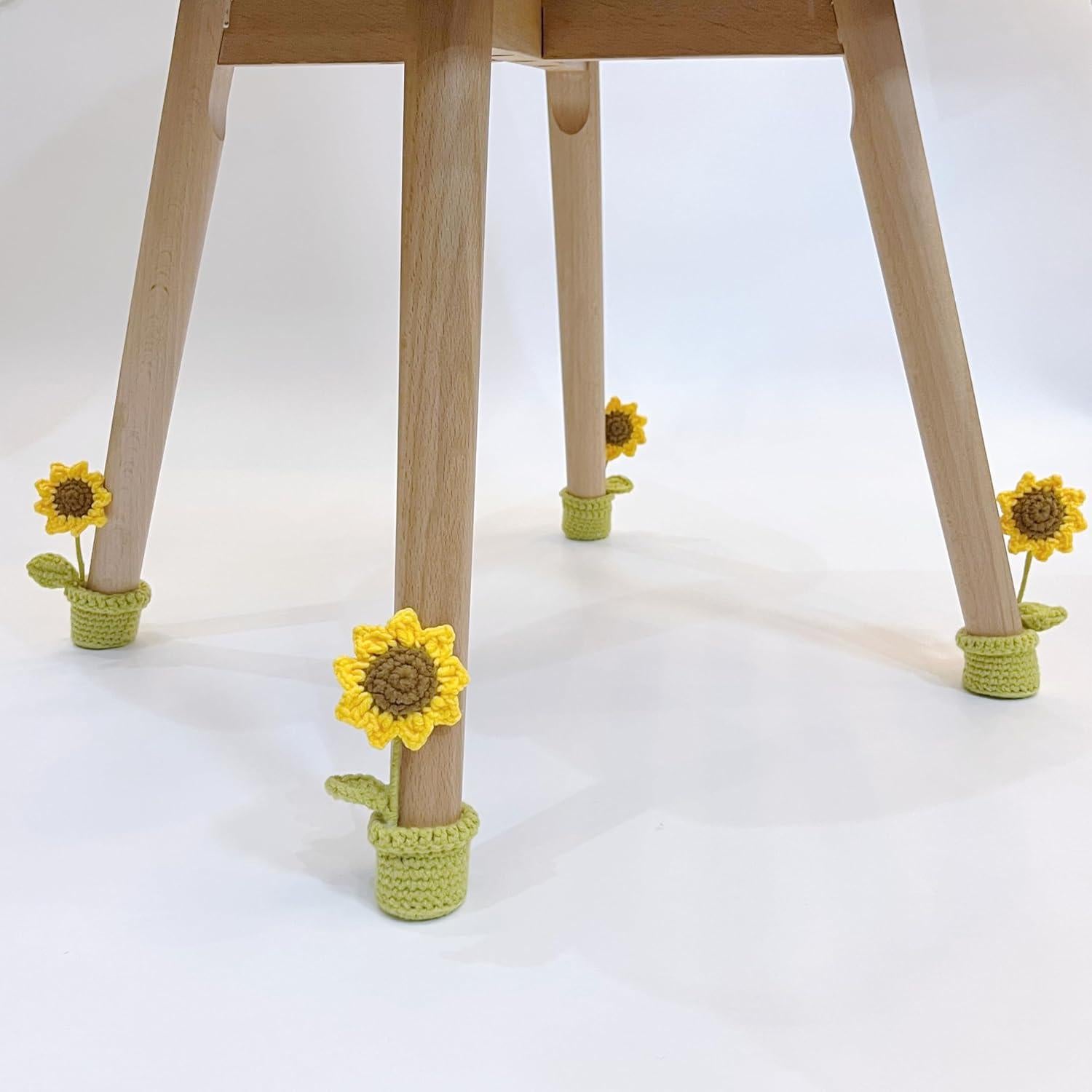 Paquete de 4 calcetines protectores para patas de sillas Stitch-Witch