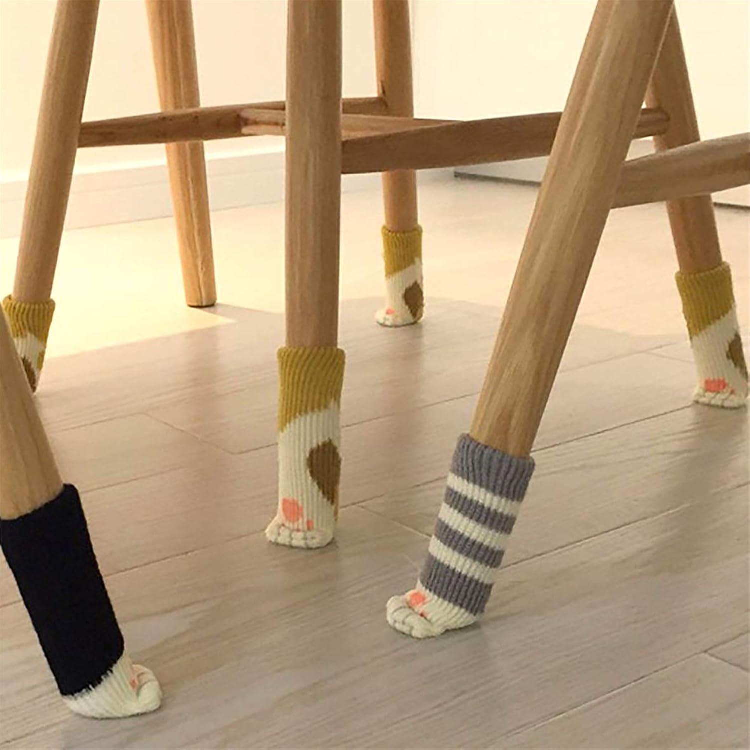 16 Calcetines Antideslizantes para Patas de Muebles Chchmu