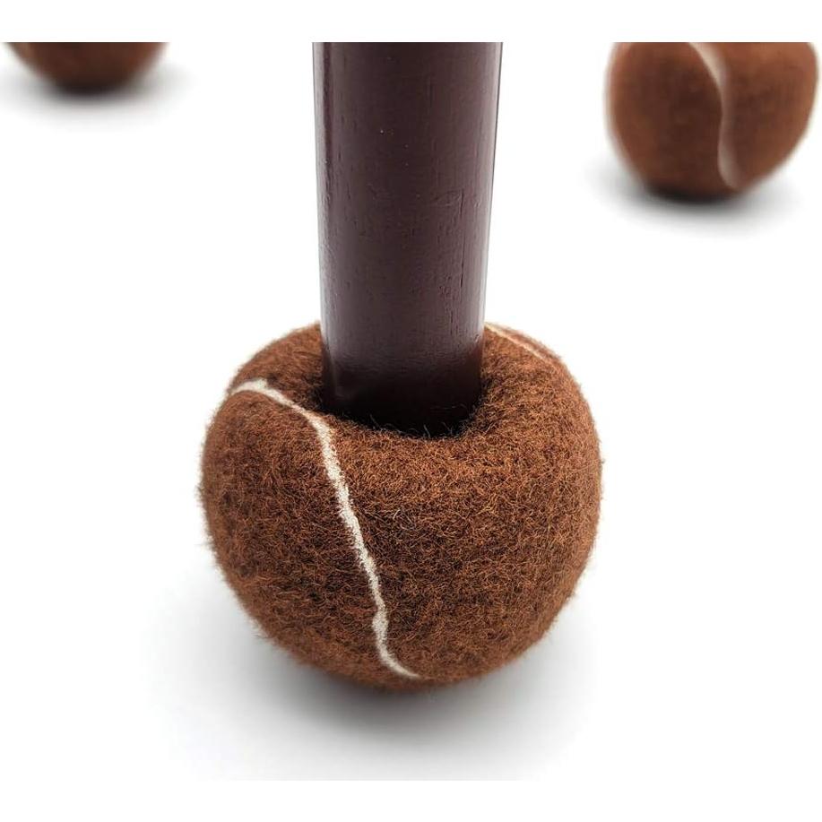 Juego de 4 Protectores de Silla Clairla - Pelotas de Tenis Antirrayas