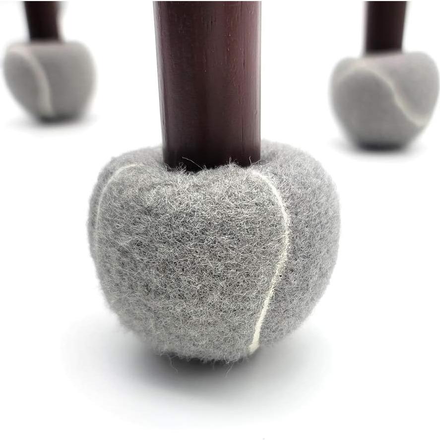 Juego de 4 Protectores de Silla Clairla - Pelotas de Tenis Antirrayas