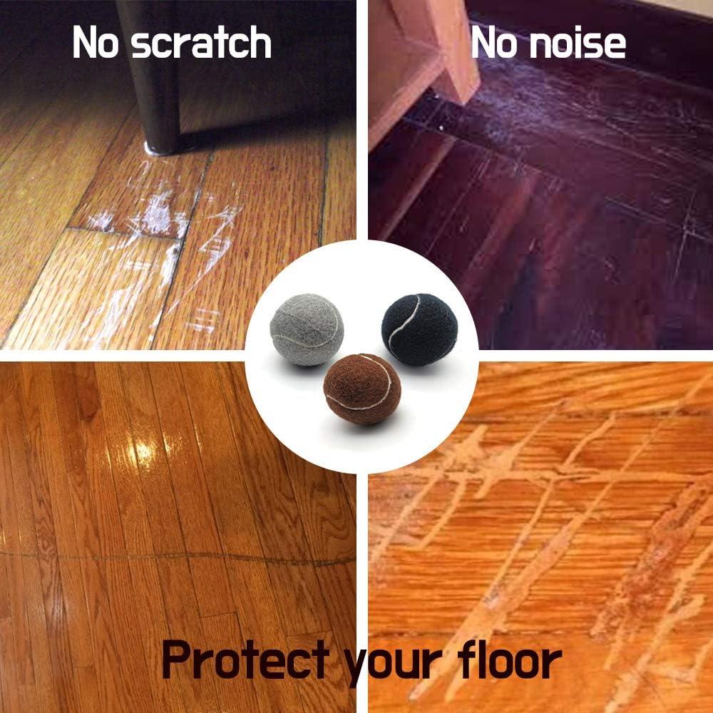 Juego de 4 Protectores de Silla Clairla - Pelotas de Tenis Antirrayas