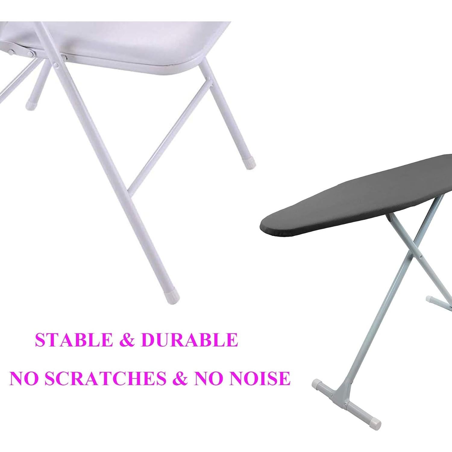 Tapas de patas de silla Furnigear 1" antideslizantes, 16 unidades