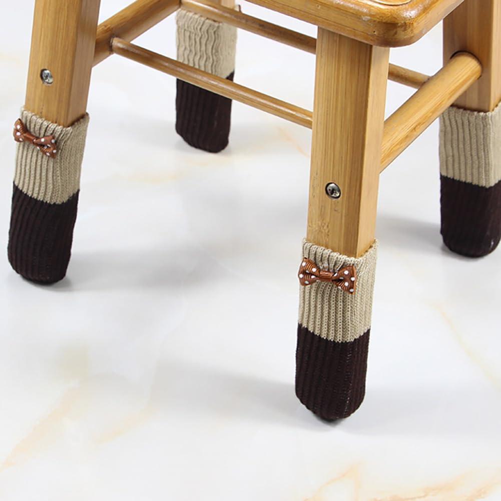 24 Calcetines Protectores para Piernas de Silla LJJCSFF