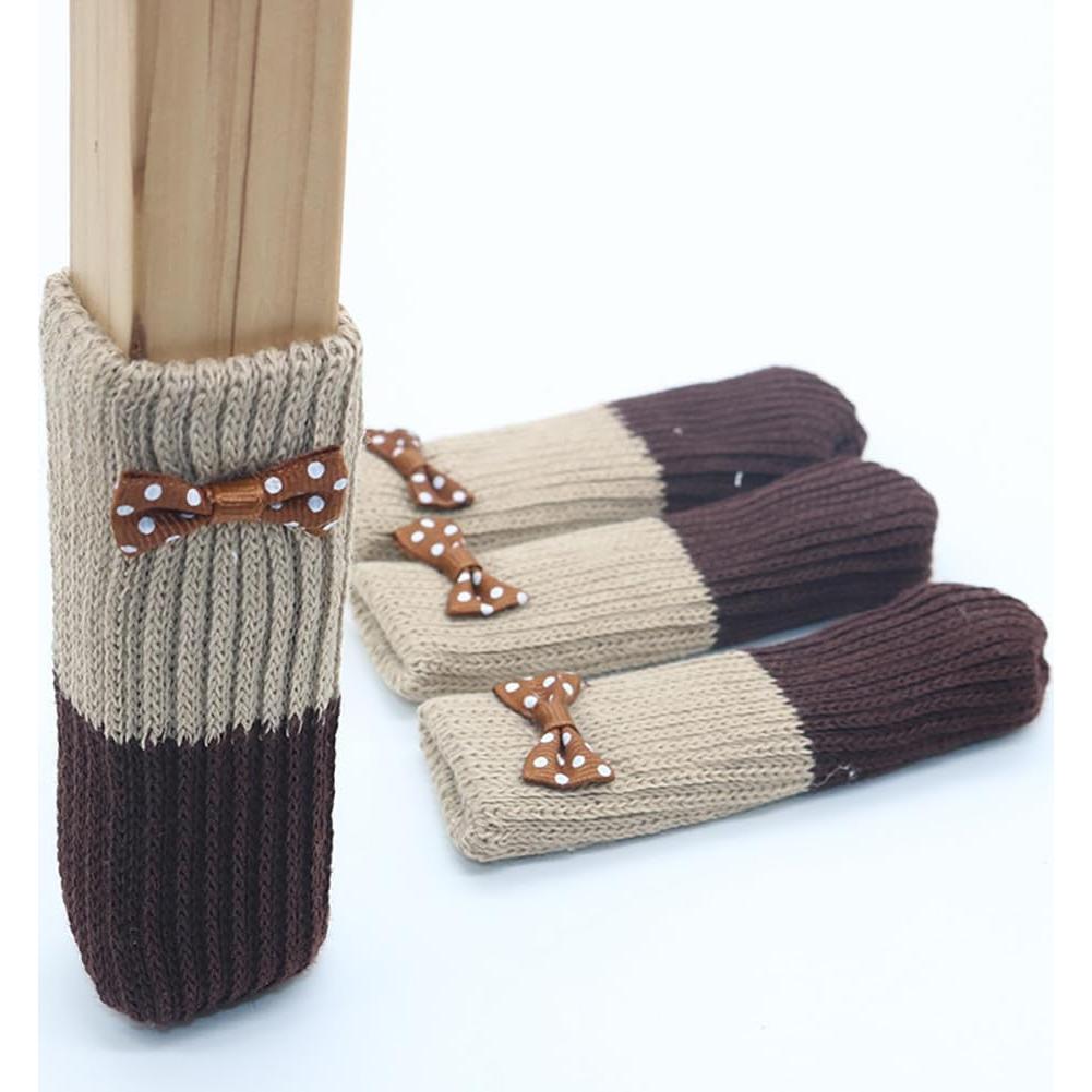 24 Calcetines Protectores para Piernas de Silla LJJCSFF