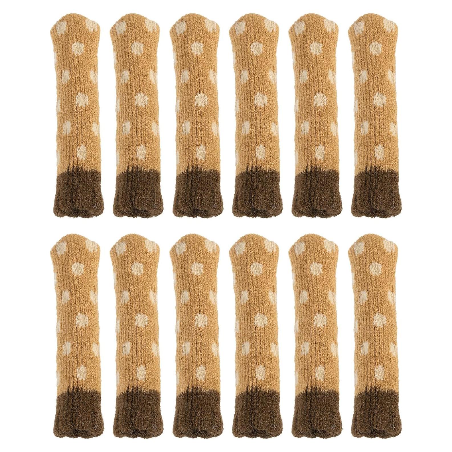 Protectores de Suelo para Patas de Silla uxcell 24pcs Acrílico