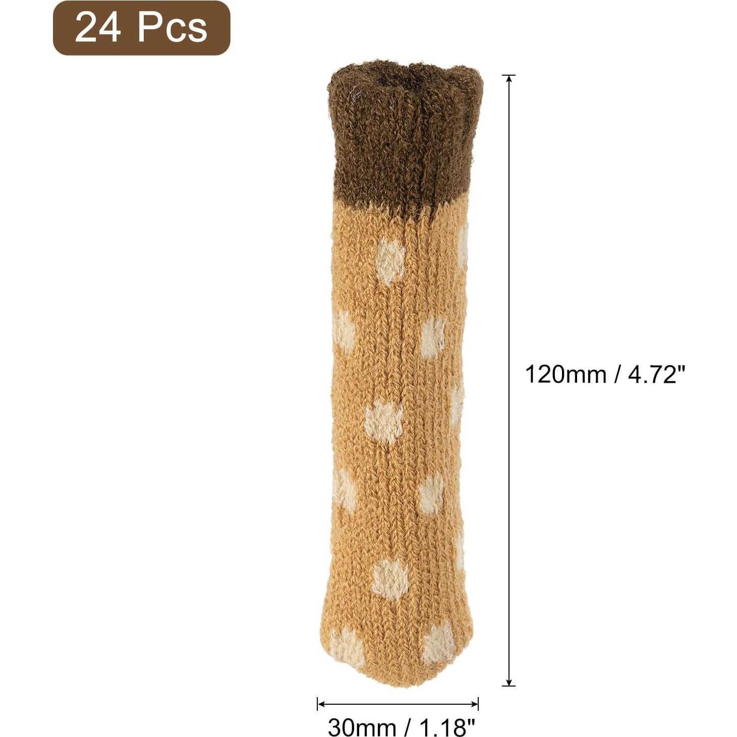 Protectores de Suelo para Patas de Silla uxcell 24pcs Acrílico