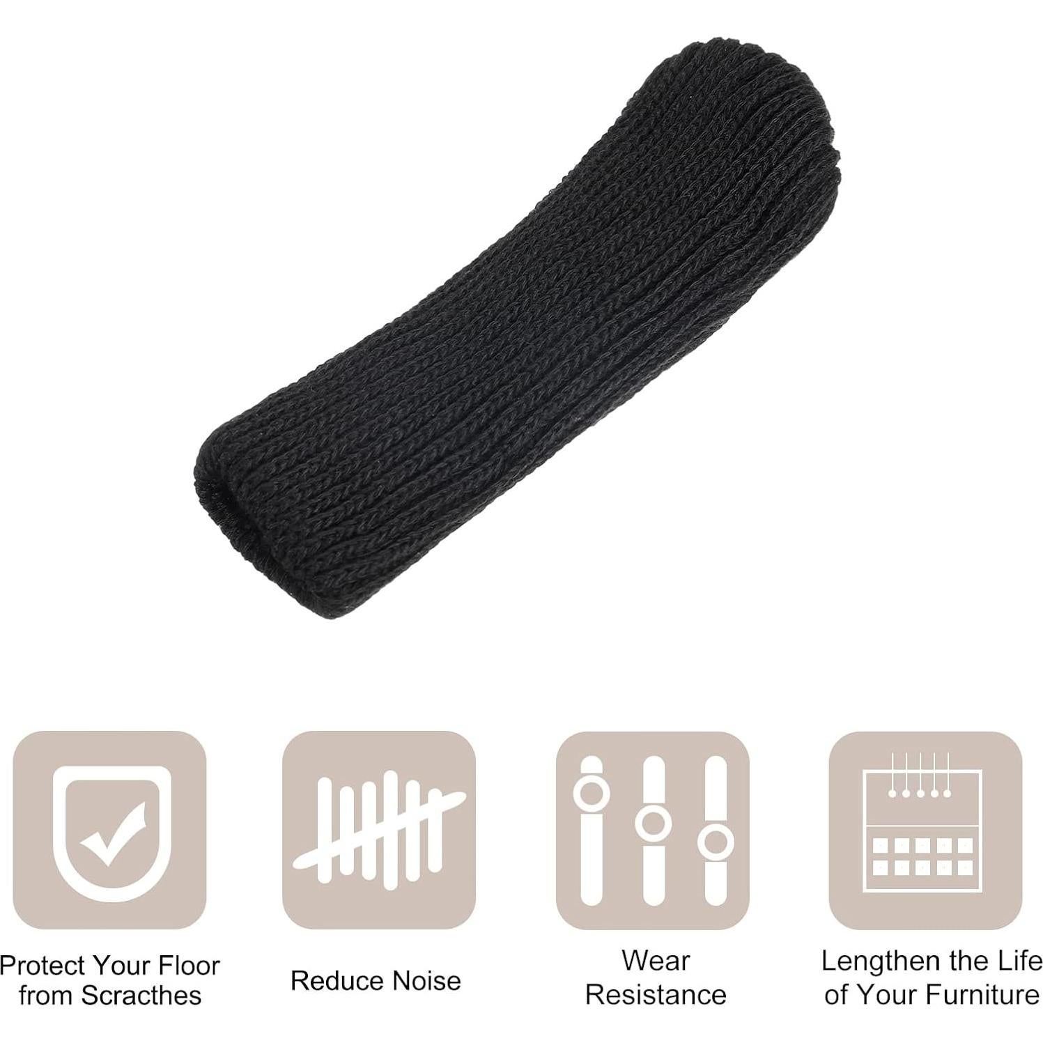 Calcetines para Patas de Silla uxcell - 16 Piezas Antideslizantes