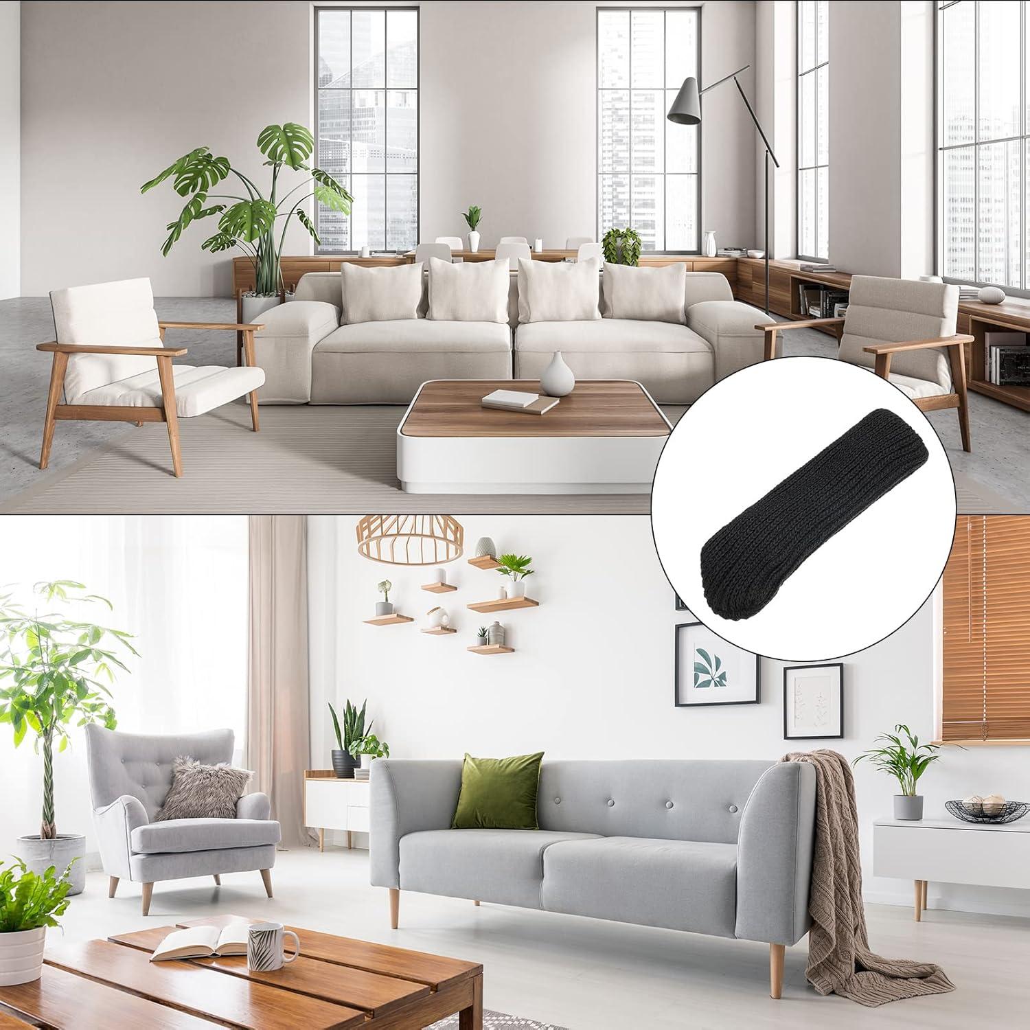 Calcetines para Patas de Silla uxcell - 16 Piezas Antideslizantes