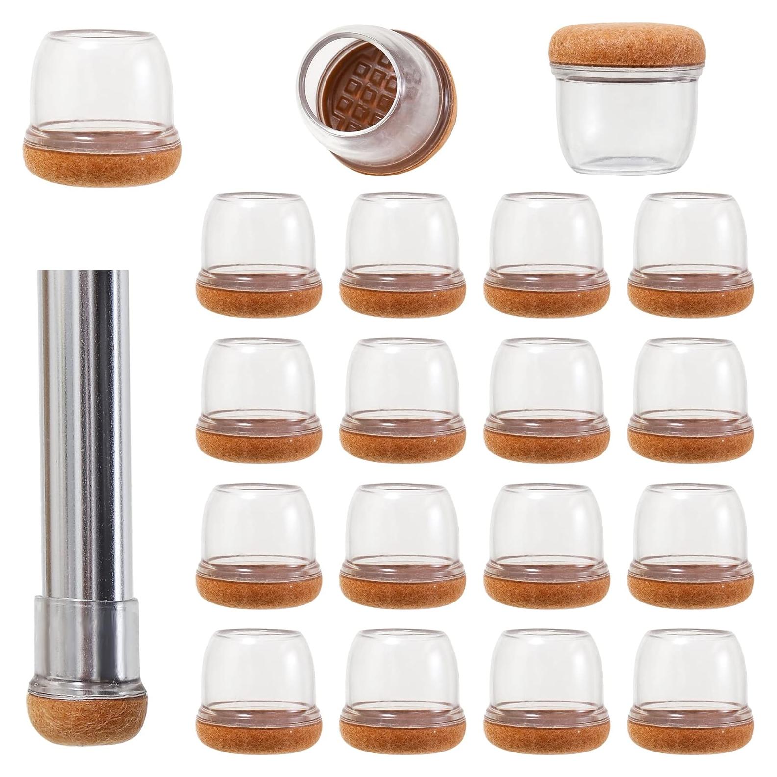 16 Tapas de Silicona para Patas de Silla Kotiorname 3.18 cm
