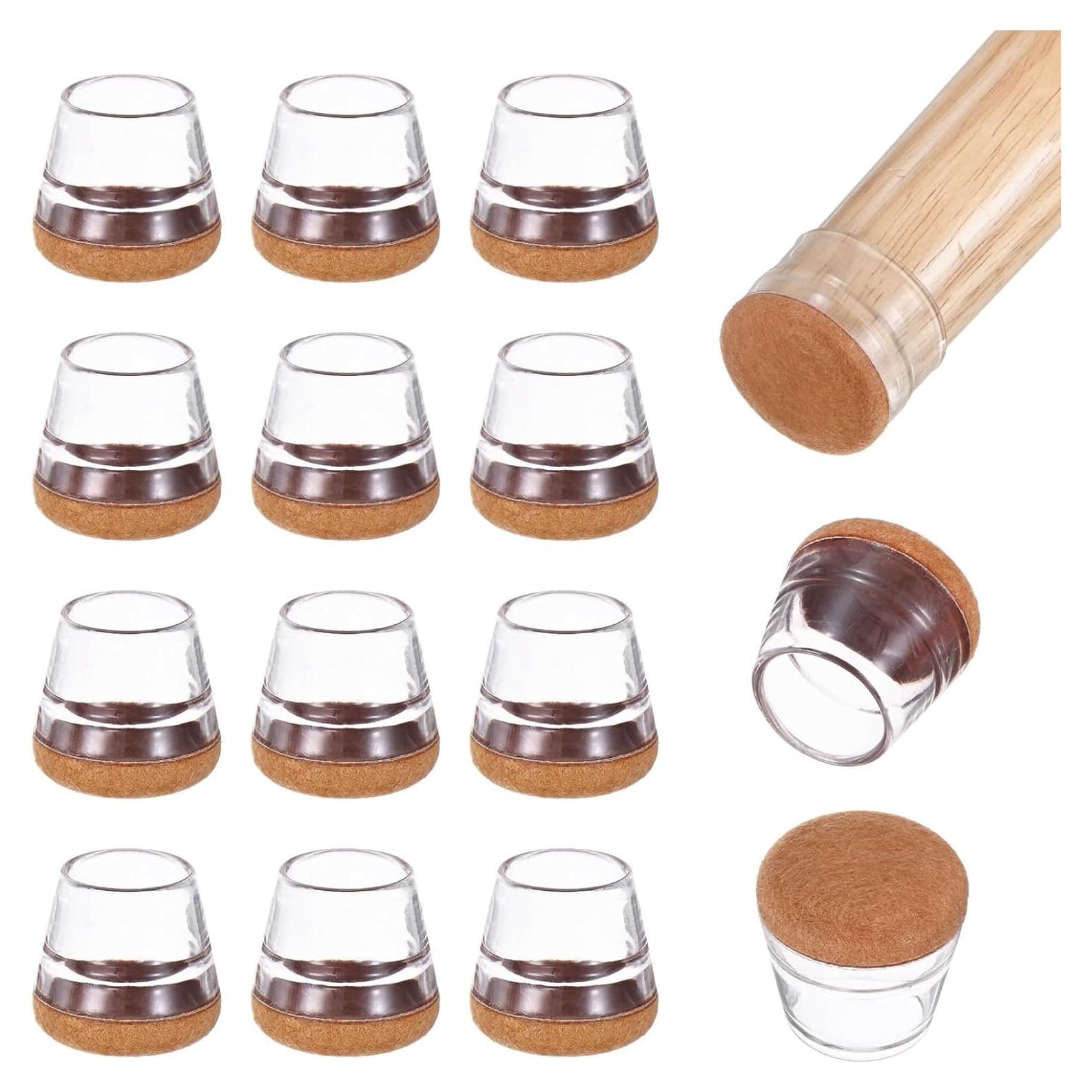 16 Protectores de Suelo para Patas de Sillas M METERXITY 19-23mm