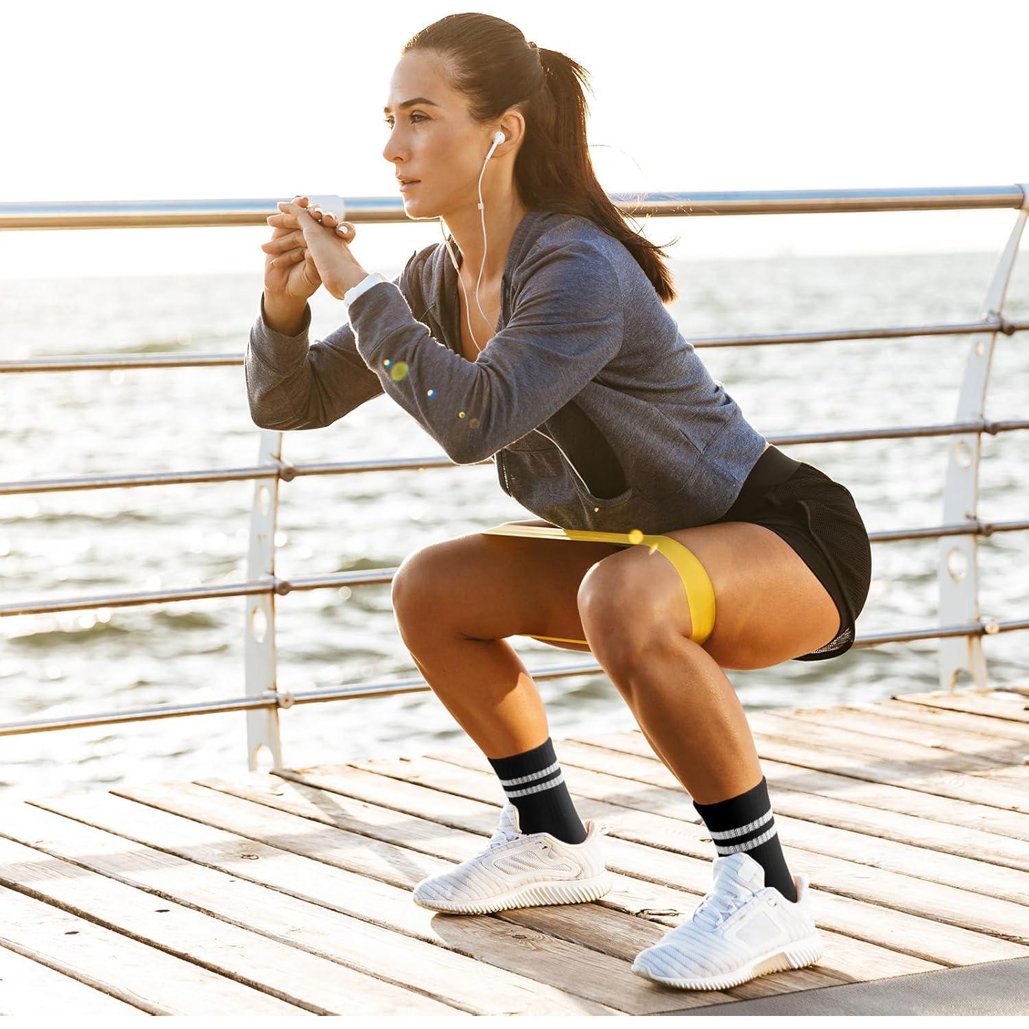 Calcetines Antideslizantes de Pilates Toes Home para Mujeres - 4 Pares