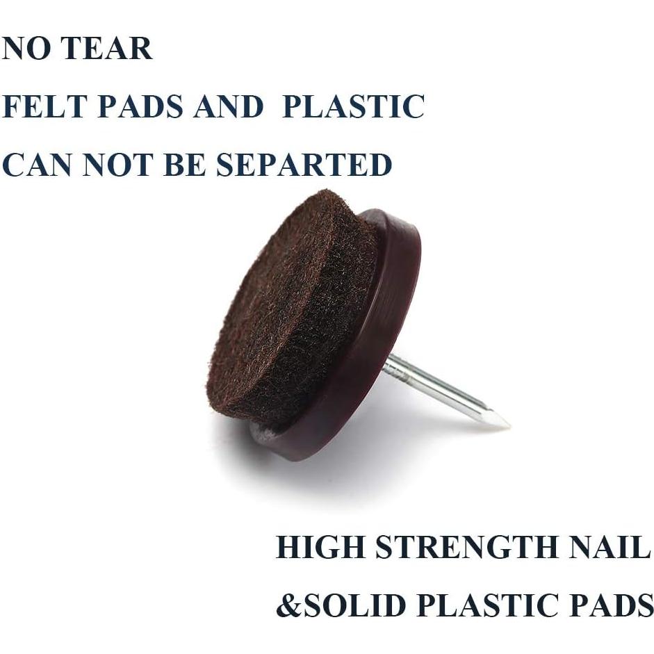 Protector de Muebles FURNIGEAR 24 Almohadillas Fieltro 2.54 cm