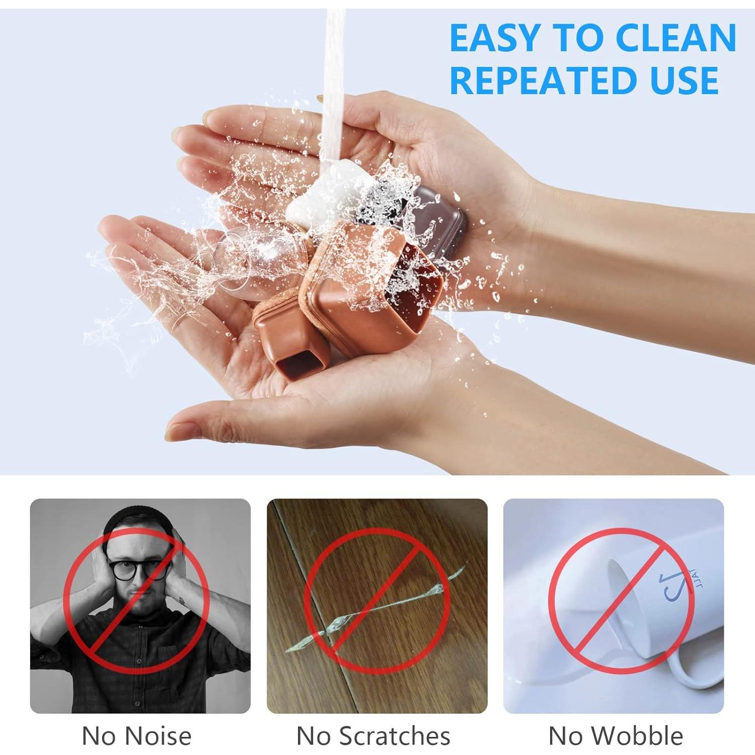 16 Protectores de Suelo para Patas de Sillas Yarehand - Silicona y Fieltro