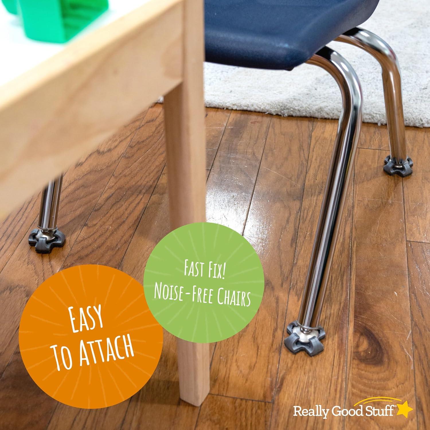 Deslizadores de Sillas Pies Difusos Realmente Buenas Cosas 144 pcs