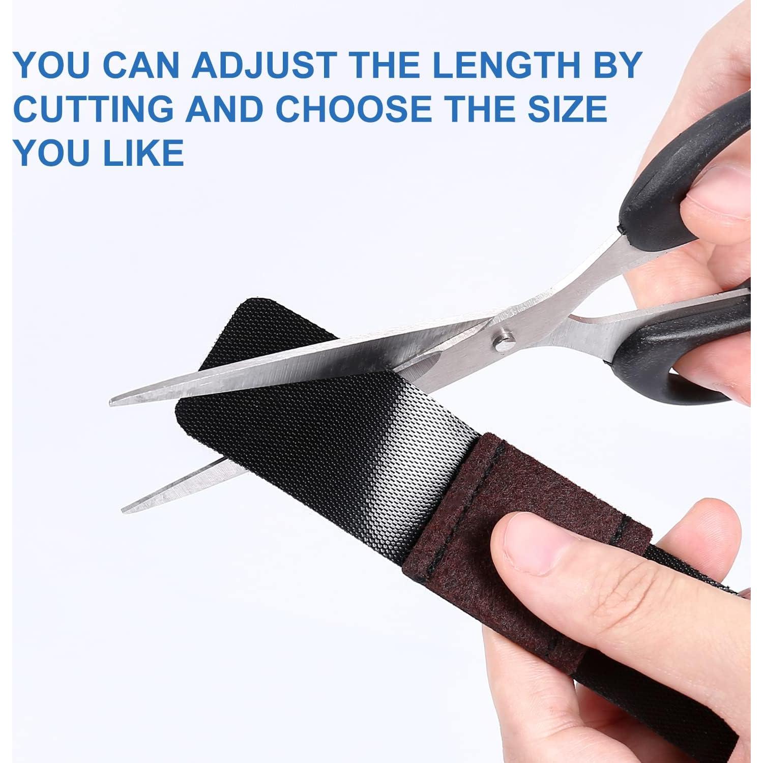 Ezprotekt 24 Almohadillas de Fieltro para Muebles Negros