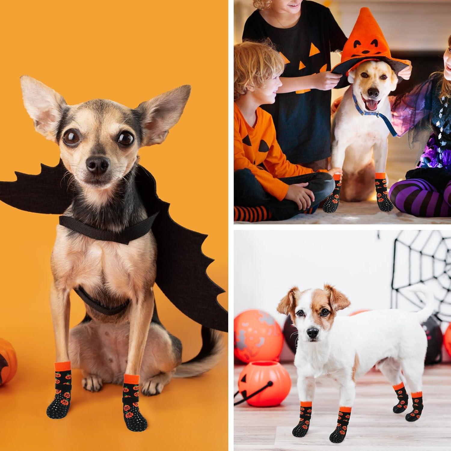 Calcetines Antideslizantes para Perros BEAUTYZOO - 4 Pzas