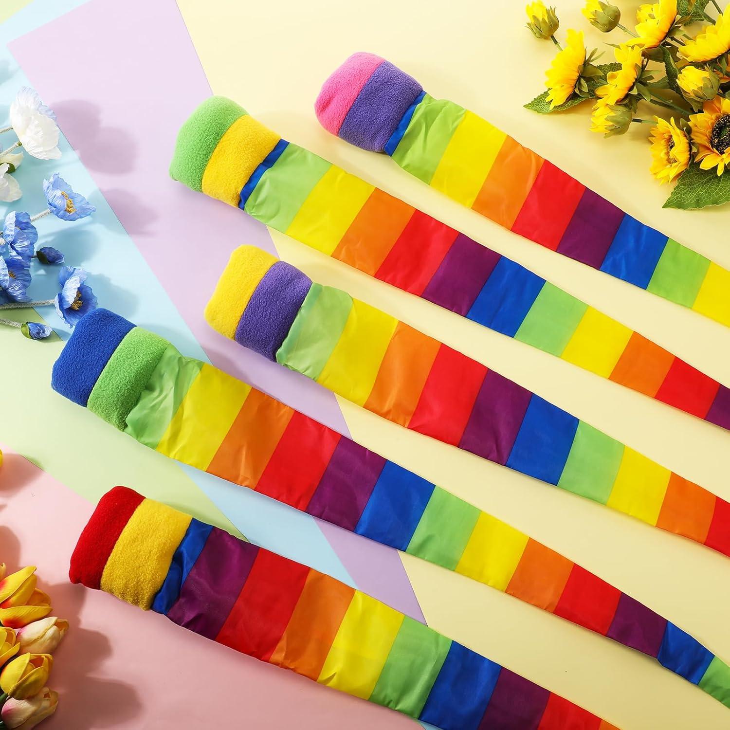 Pelotas de Lanzar y Atrapar Leyndo 8 Pcs Coloridas 65 cm