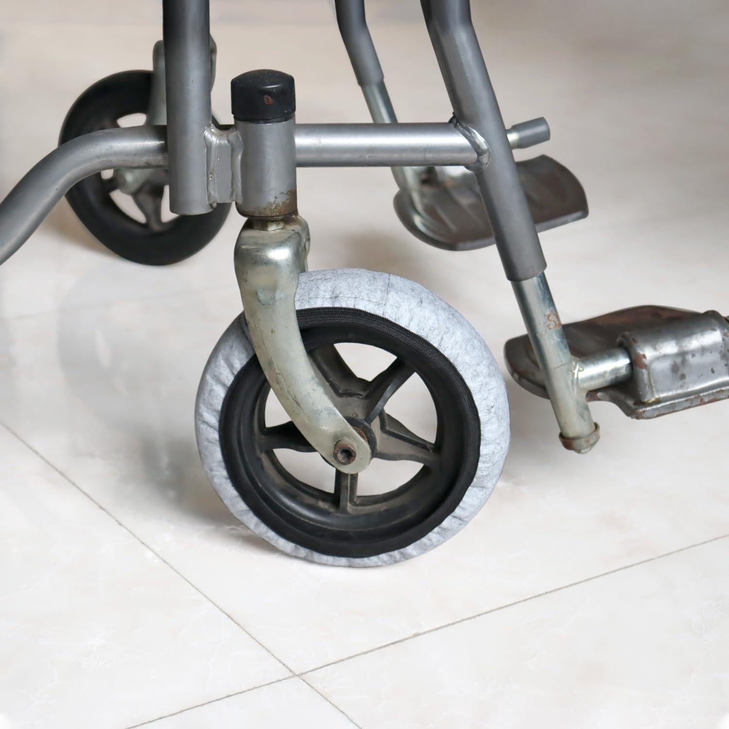 Cubiertas para Neumáticos de Sillas de Ruedas Pinklilycare 6"