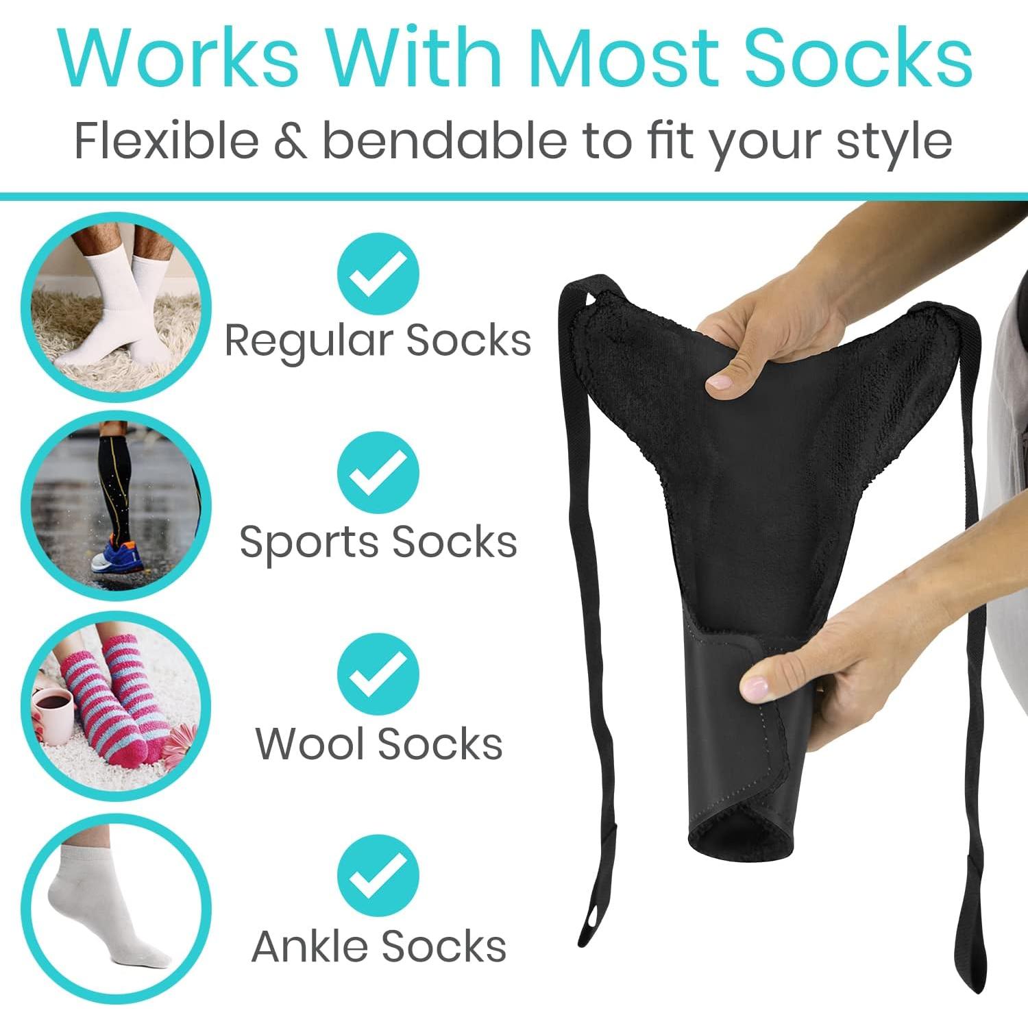 Asistente de Calcetines Flexible Vive - Ayuda para Ancianos