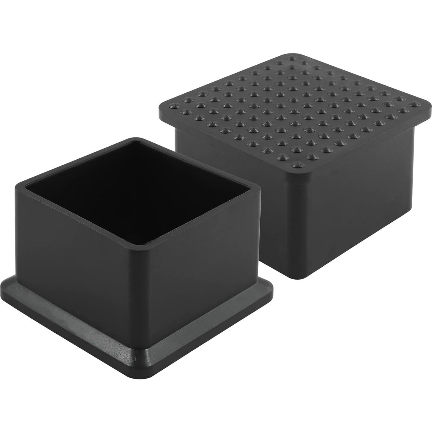 12 Tapones de Pierna de Silla HARSKIYER 38x38mm Antideslizantes