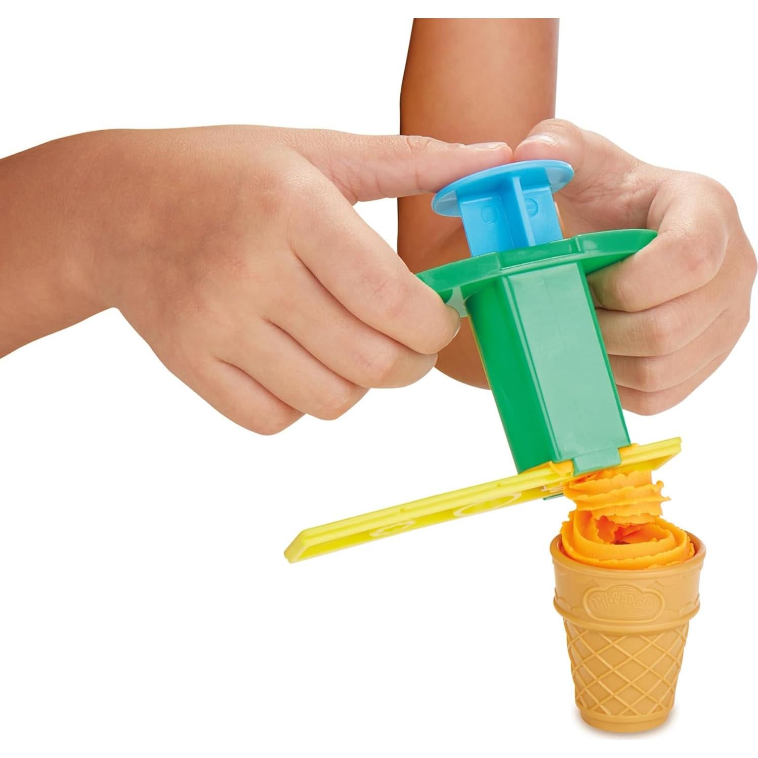 Juego de Fiesta de Helados Play-Doh 22 Herramientas 6 Colores