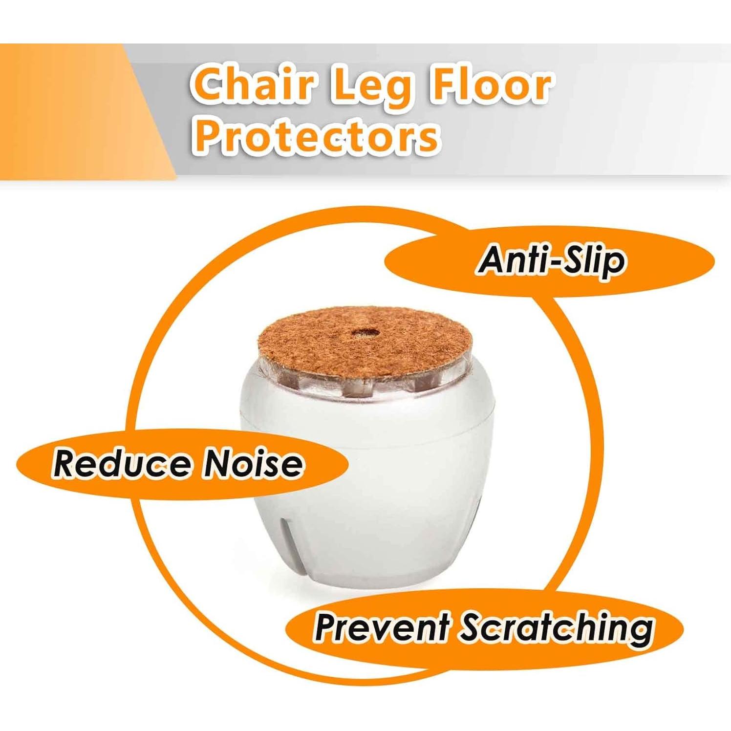 Tapones para patas de silla JoyLionKay 32 piezas 1.4-1.7 cm