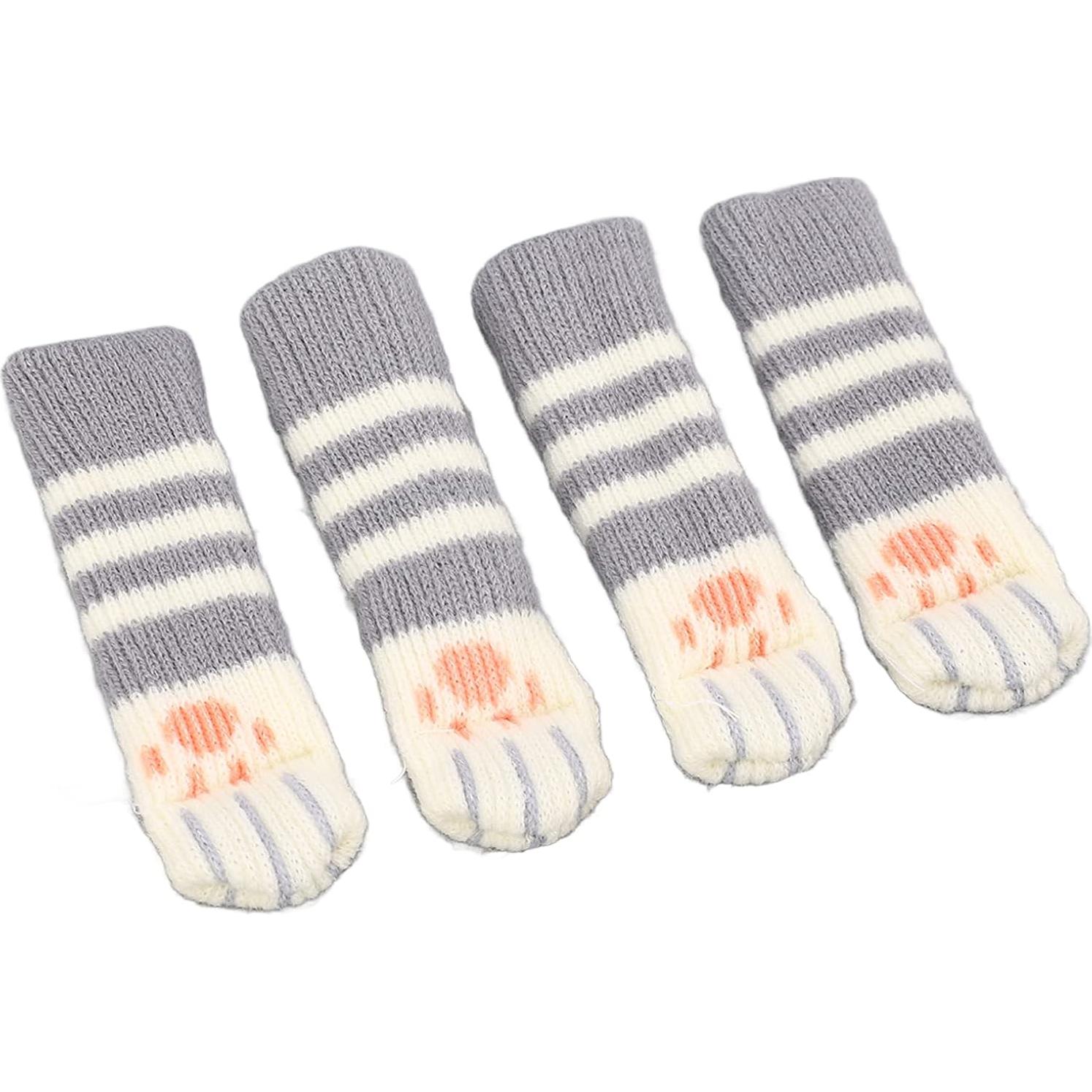 Cubiertas para patas de muebles plplaaoo - 20 piezas gris oscuro