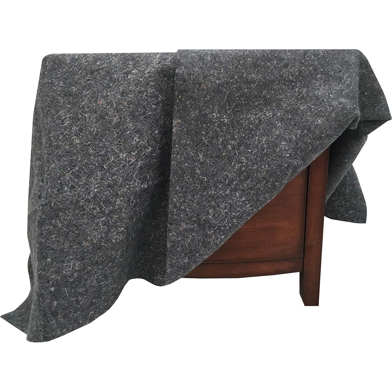 Mantas de Mudanza Uboxes 3 Piezas 183x137 cm Algodón Gris