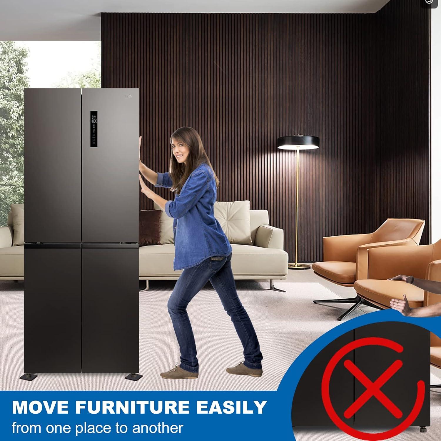 Deslizadores de Muebles Kayzn 8pcs 11.9 cm para Alfombra