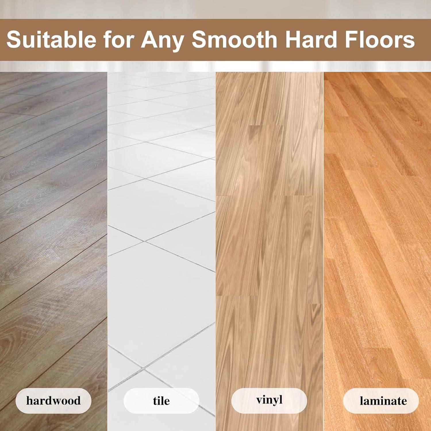 Deslizadores de Muebles de Fieltro EASTWONDER 8 PCS 10.16 cm