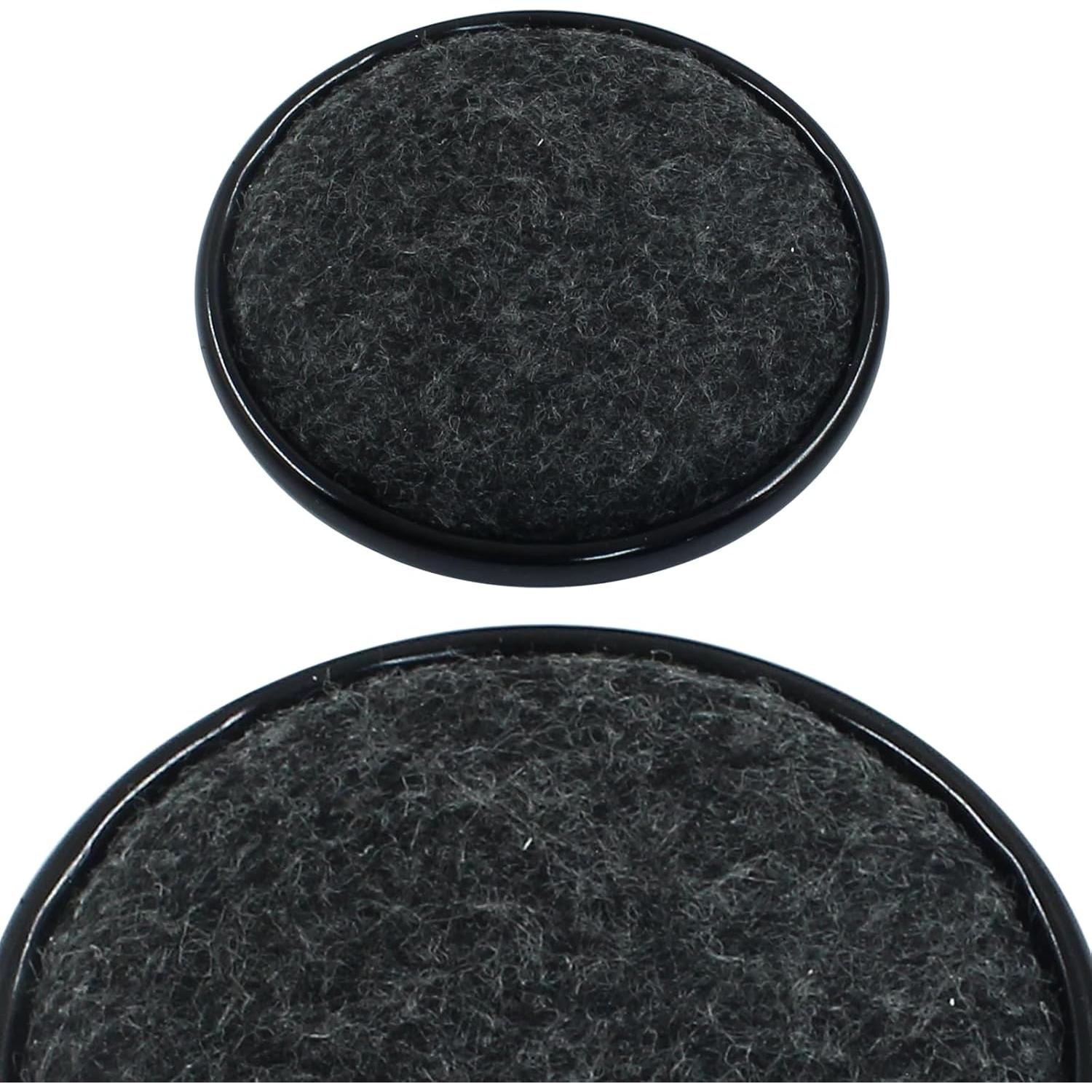 8 Pcs Deslizadores de Muebles de Fieltro Redondos 6.35 cm