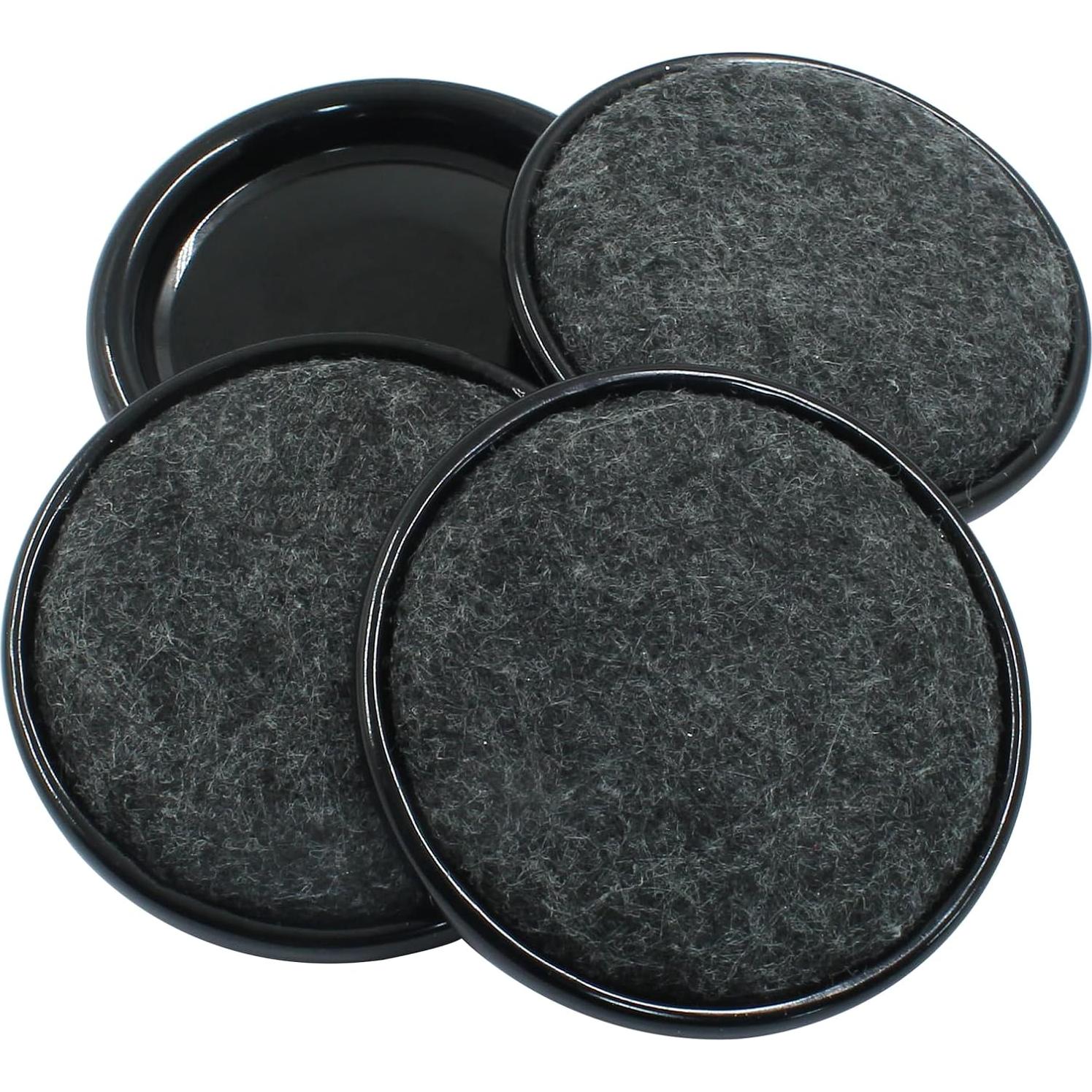 8 Pcs Deslizadores de Muebles de Fieltro Redondos 6.35 cm