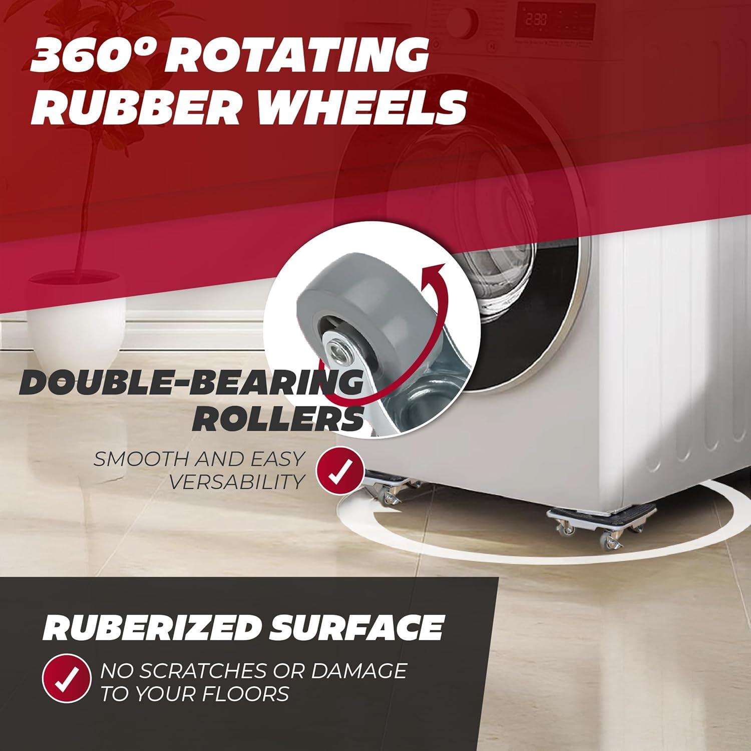 Juego de Mover Muebles Marlimoon - Rodillos 4 Ruedas, 1202 kg