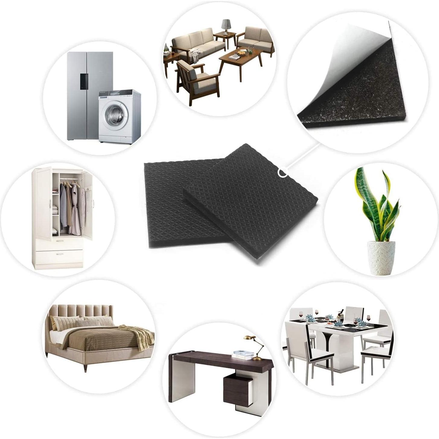 Almohadillas Antideslizantes Yelanon 24 pcs 5 cm para Muebles