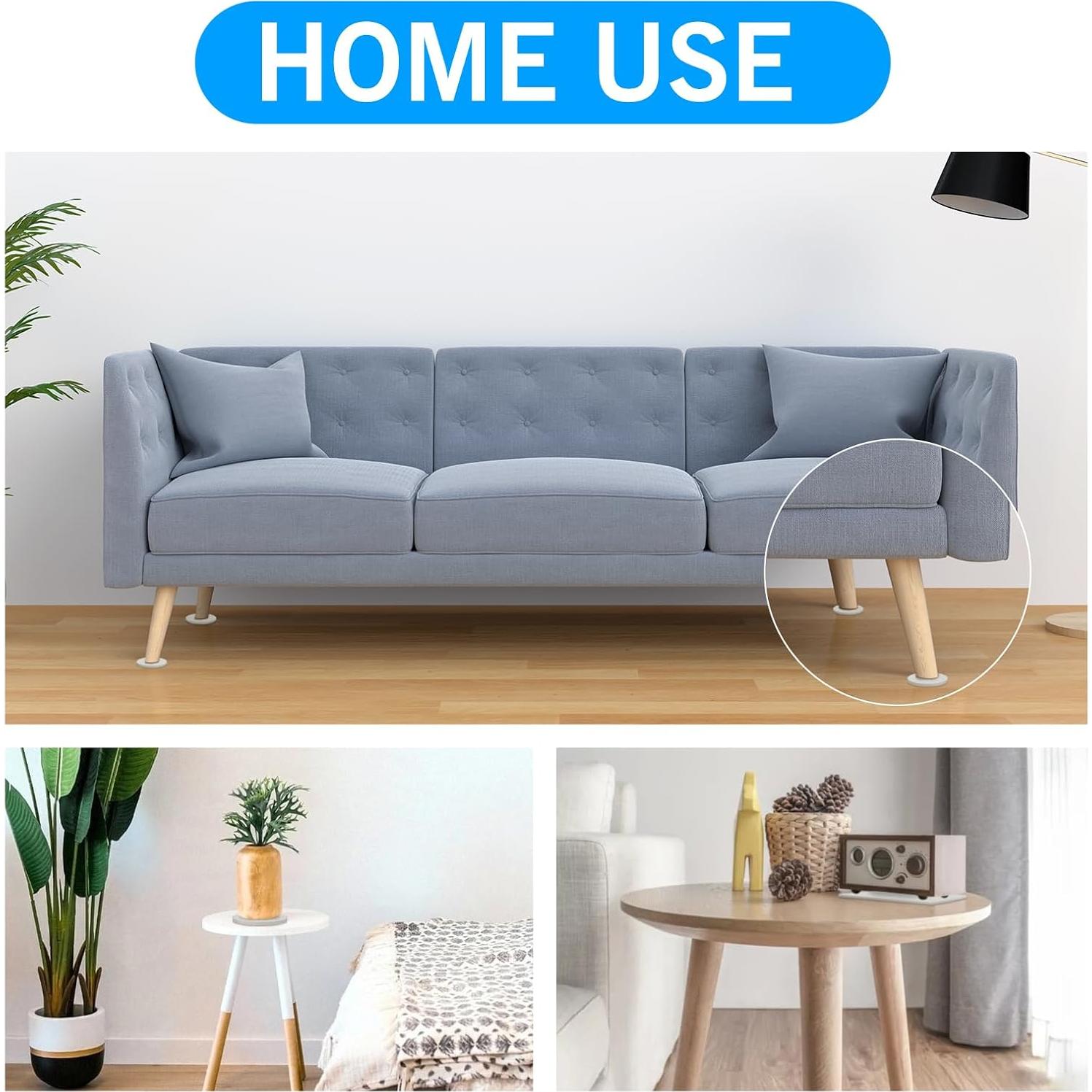 Almohadillas de Silicona Antideslizantes Golesh 101.6x10.16 cm