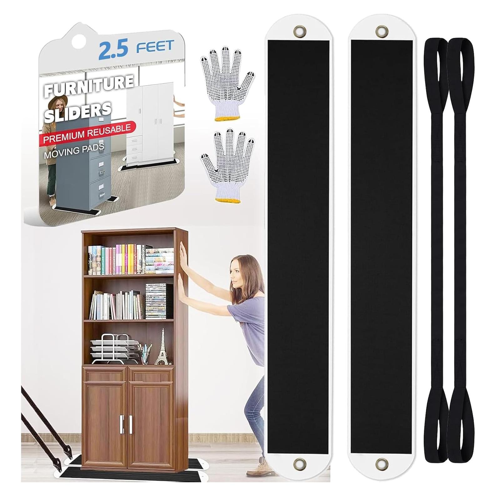 Set de 2 Deslizadores de Muebles Niteguy 76 cm para Alfombra