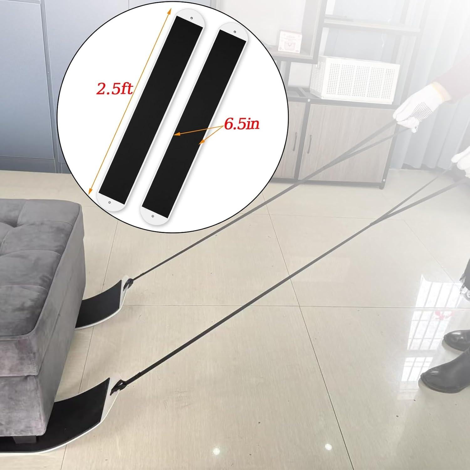 Set de 2 Deslizadores de Muebles Niteguy 76 cm para Alfombra