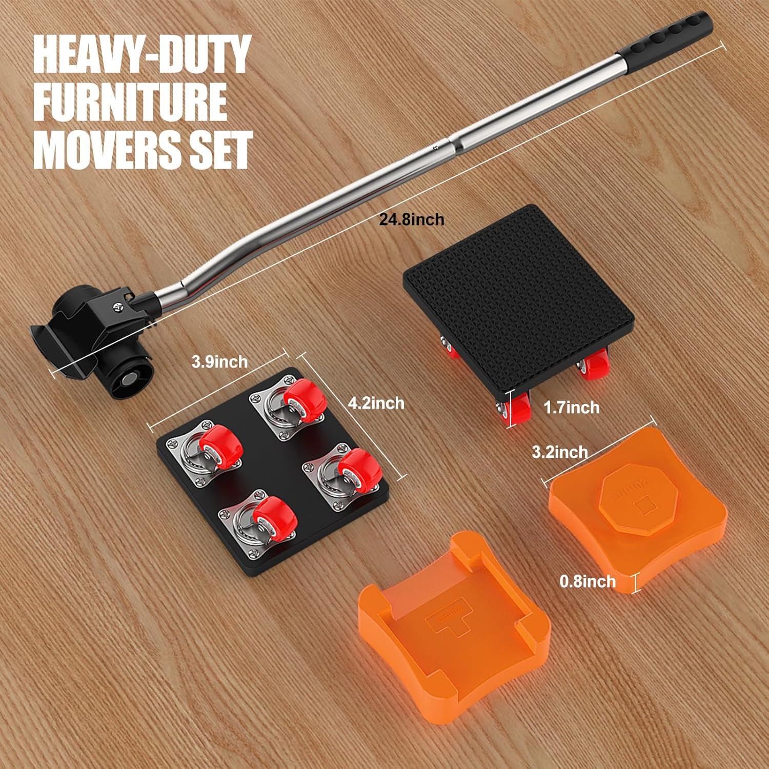 Juego de Herramientas para Mover Muebles JIUOQUO 499 kg