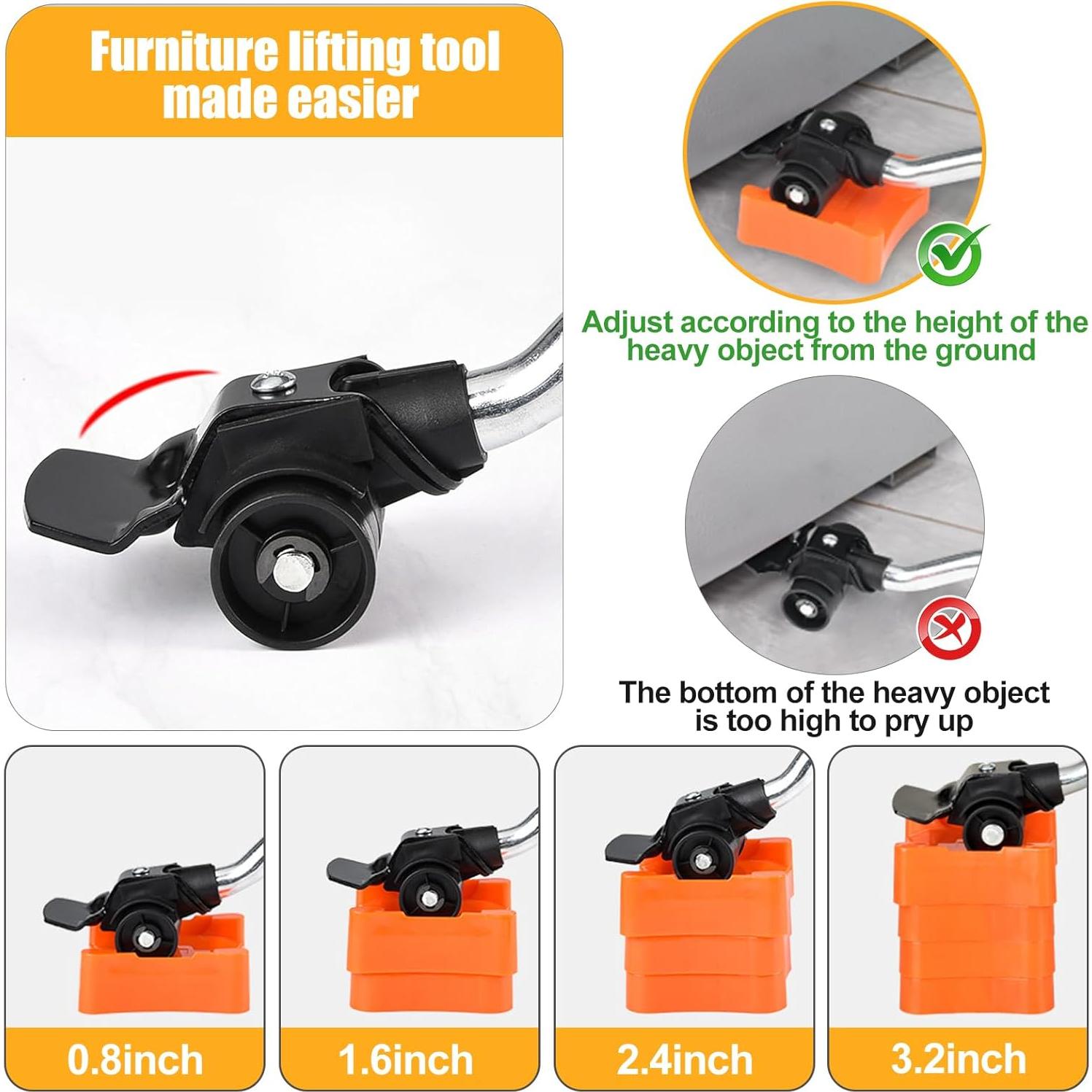 Juego de Herramientas para Mover Muebles JIUOQUO 499 kg