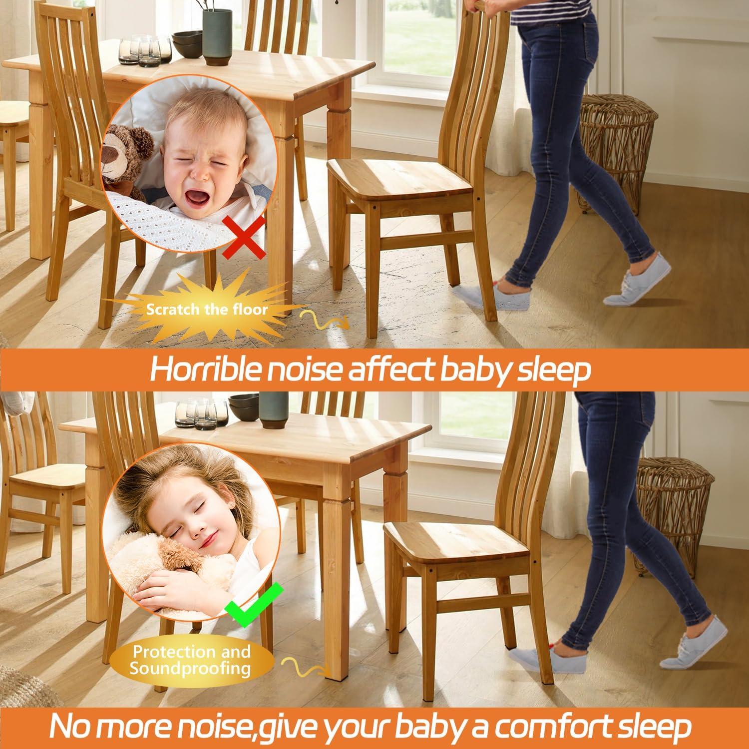 Almohadillas de Fieltro BAIPOK 10pcs 20.32x15.24cm Negro