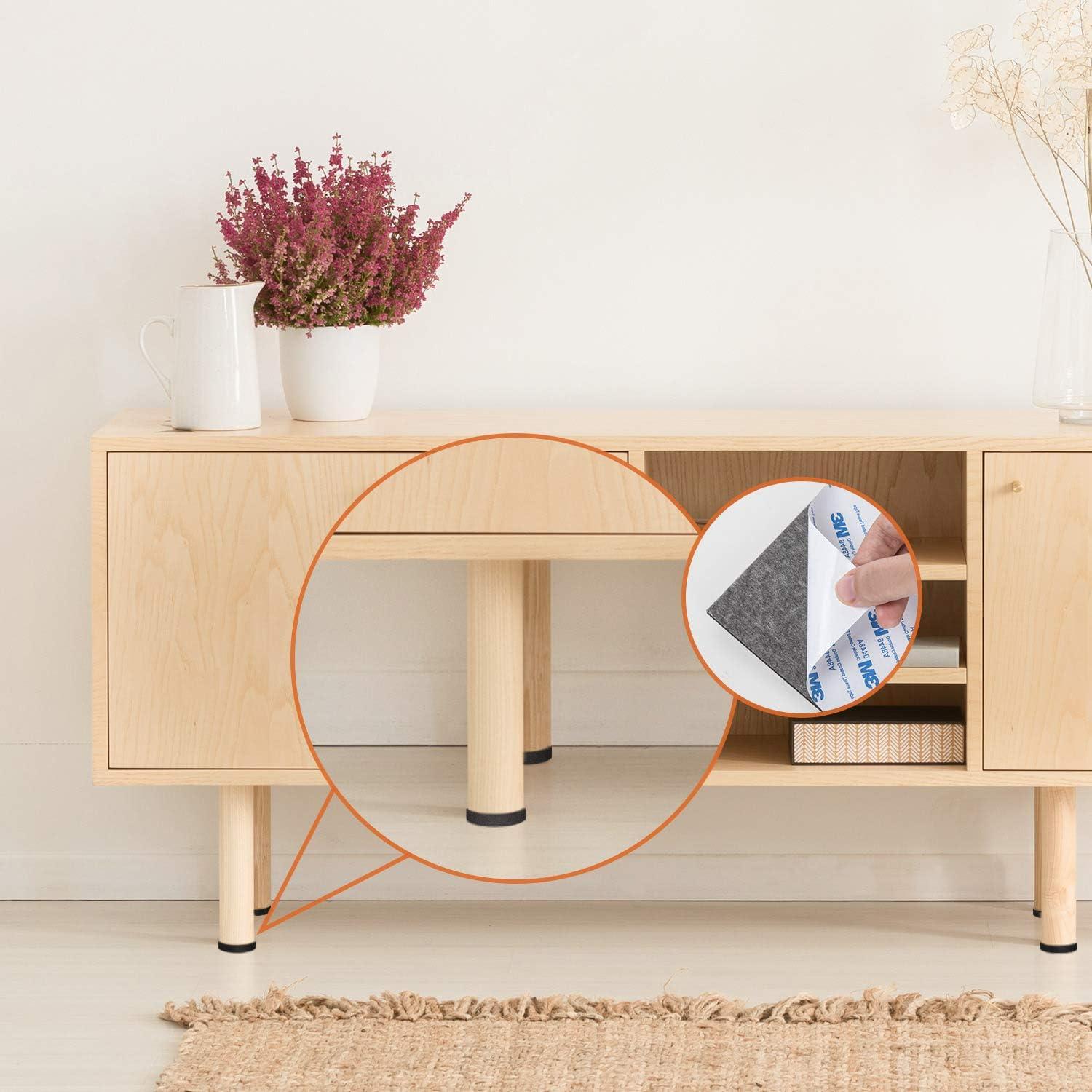 Almohadillas de Fieltro BAIPOK 10pcs 20.32x15.24cm Negro