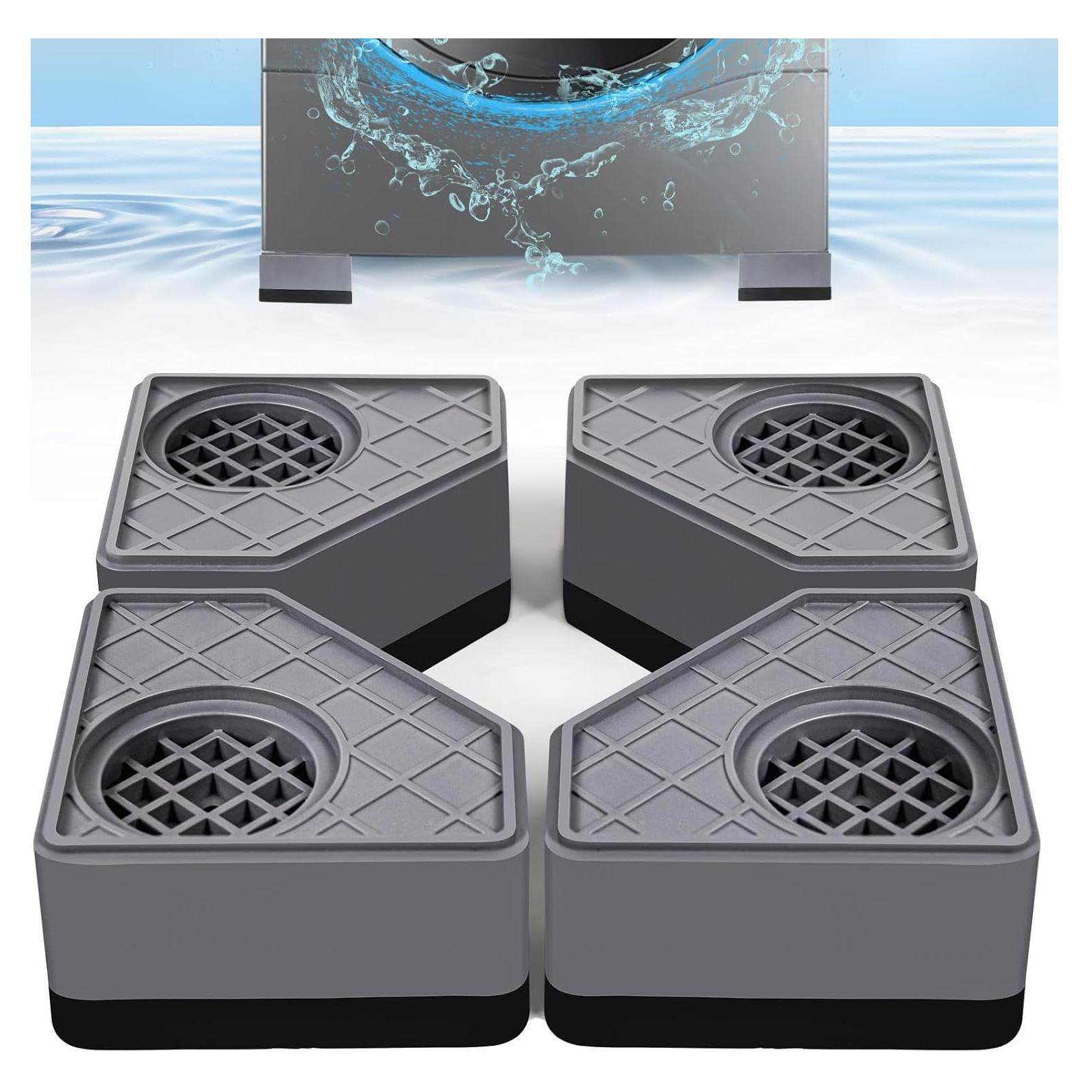 4 Almohadillas Antivibración CUISIBOT para Lavadora 4.57cm