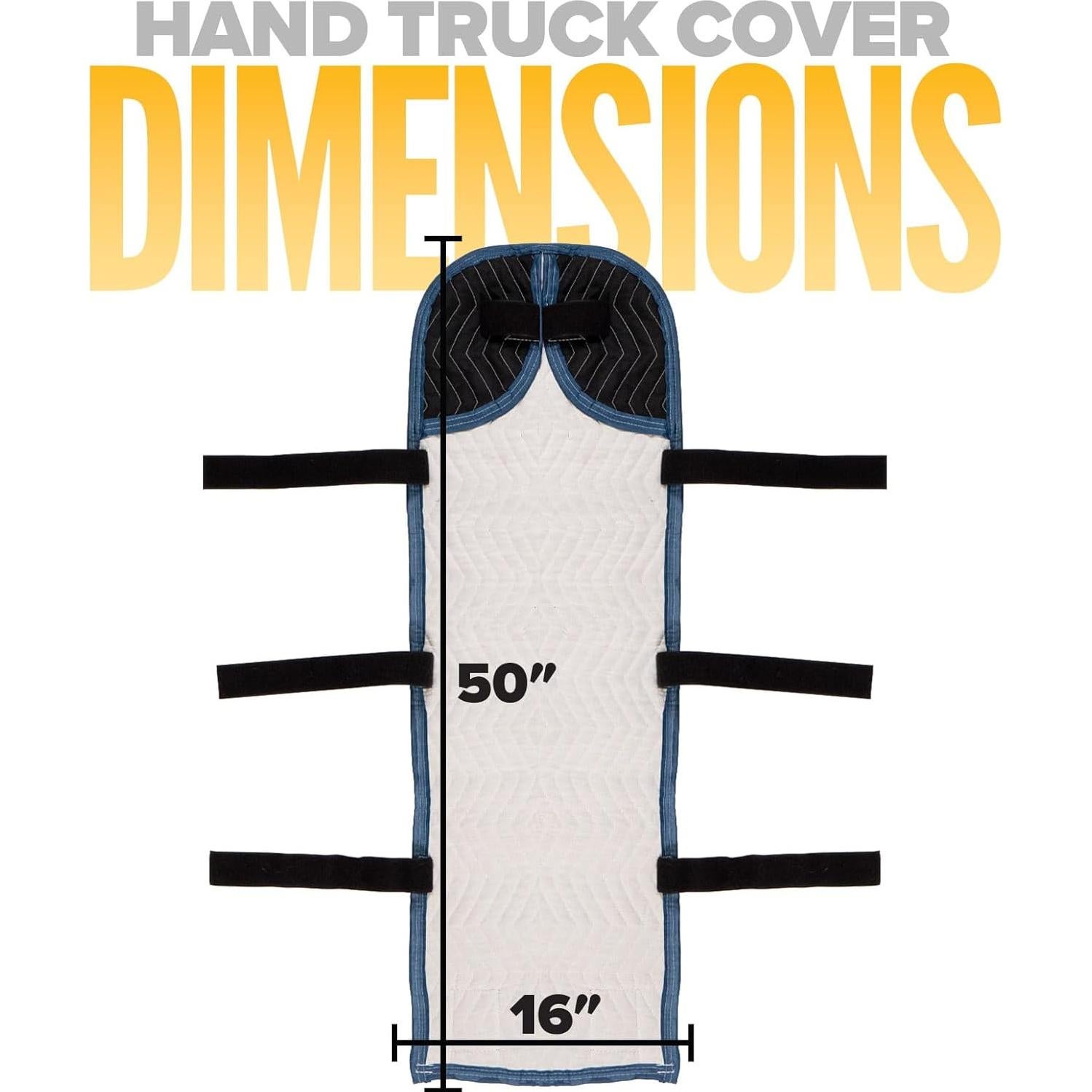 Cubierta Acolchada para Carro de Mano US Cargo Control 127x40 cm