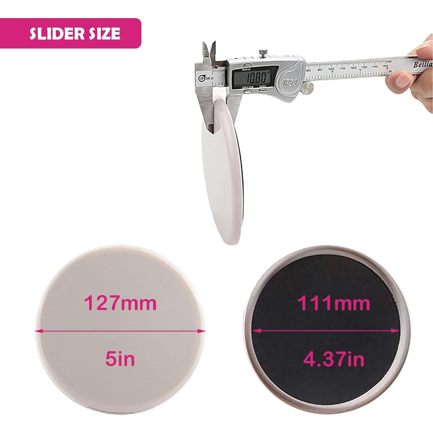 Kit de Deslizadores y Elevador de Muebles JHCHU 1+8 Piezas