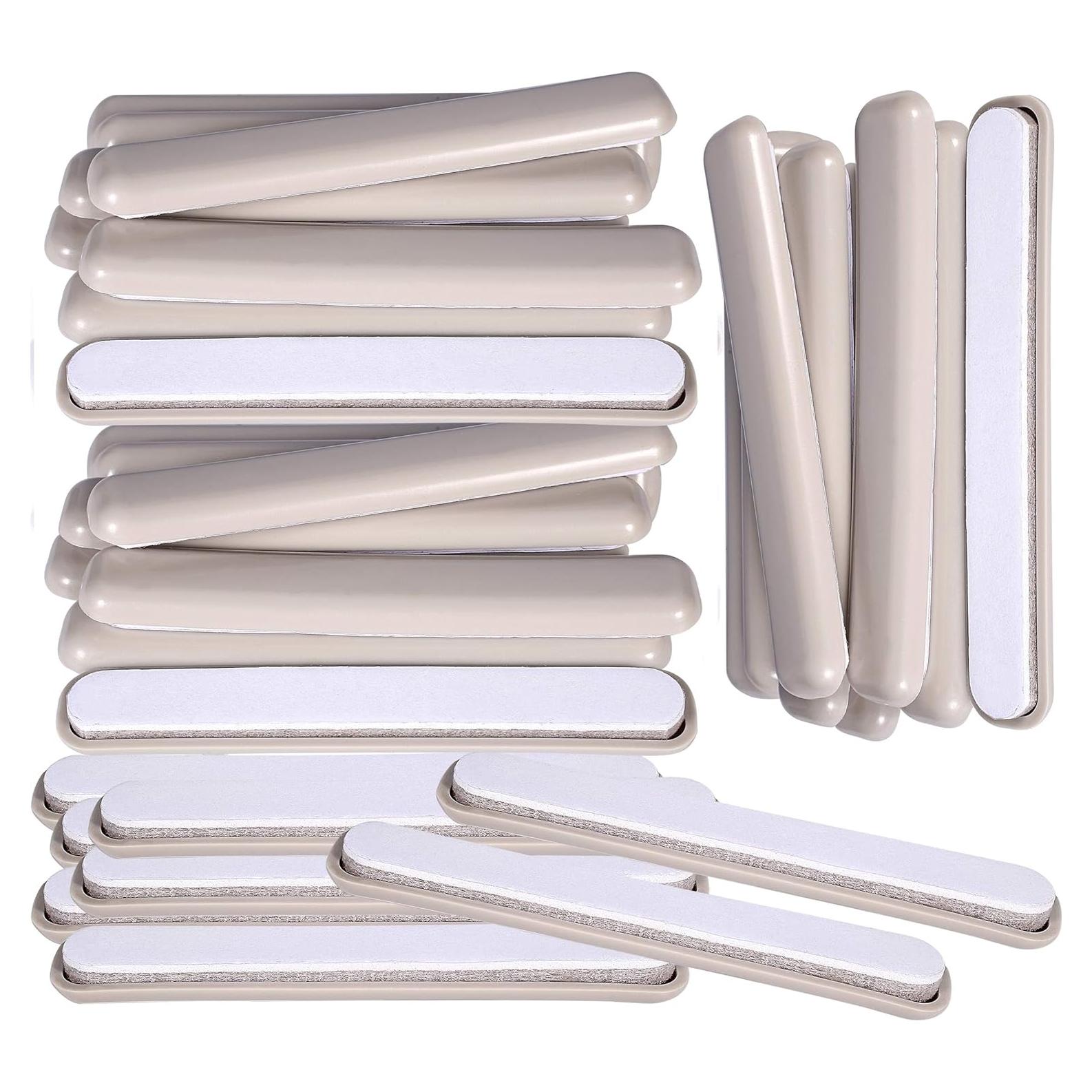 32 Deslizadores Autoadhesivos para Muebles Liyic 1.27x10.16cm
