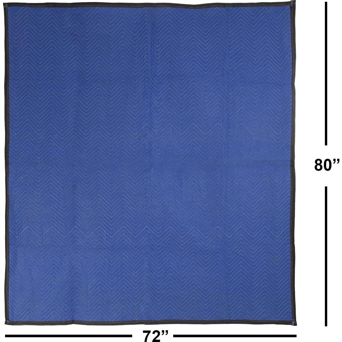 Mantas de Mudanza XtremepowerUS 6 Piezas 182x203 cm Azul/Negro